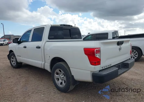 2017 Nissan Titan S из США, поврежденный, VIN 1N6AA1EK8HN556263